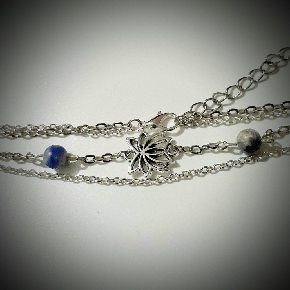 Lotus Anklet - Picture 2 of 2
